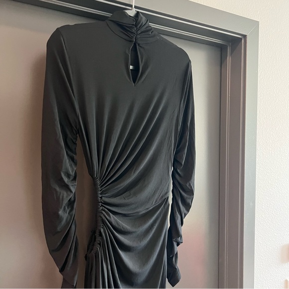 Dolce & Gabbana Cut Out Midi Dress In Nero Black Size IT 42 NEW! W/ tags - Picture 11 of 12